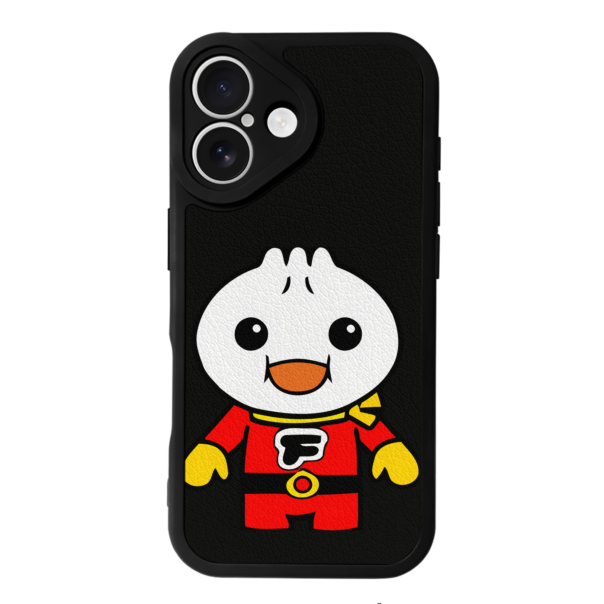 （画像用） アンパンマン Anpanman 【iPhone 16シリーズ対応】シリコンスマホケース（レザー調） 材質：シリコン